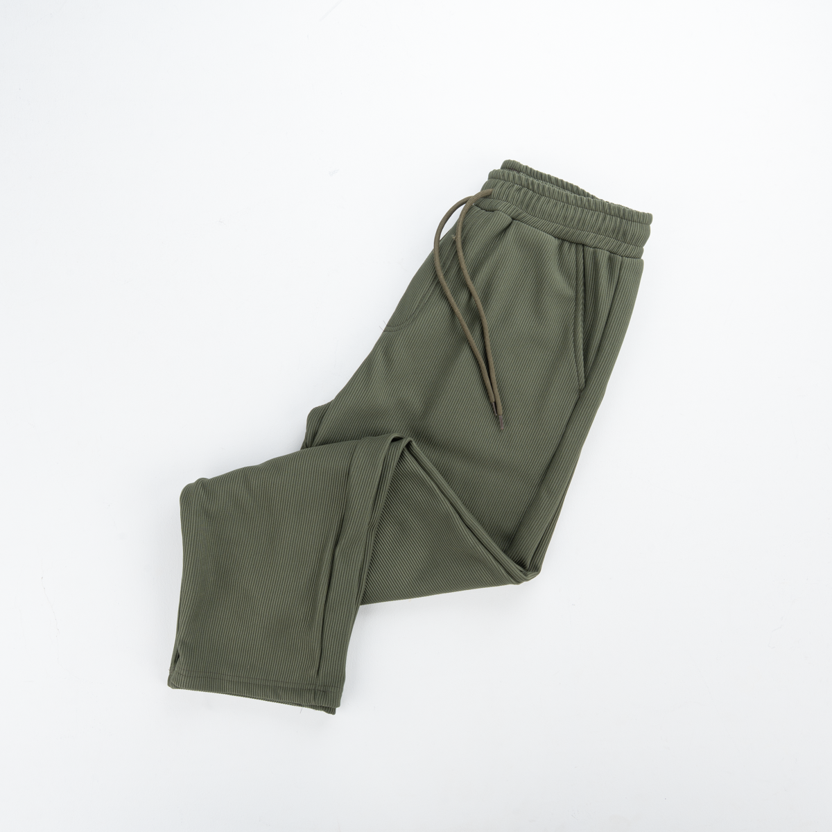 Ribbed cardigan pants